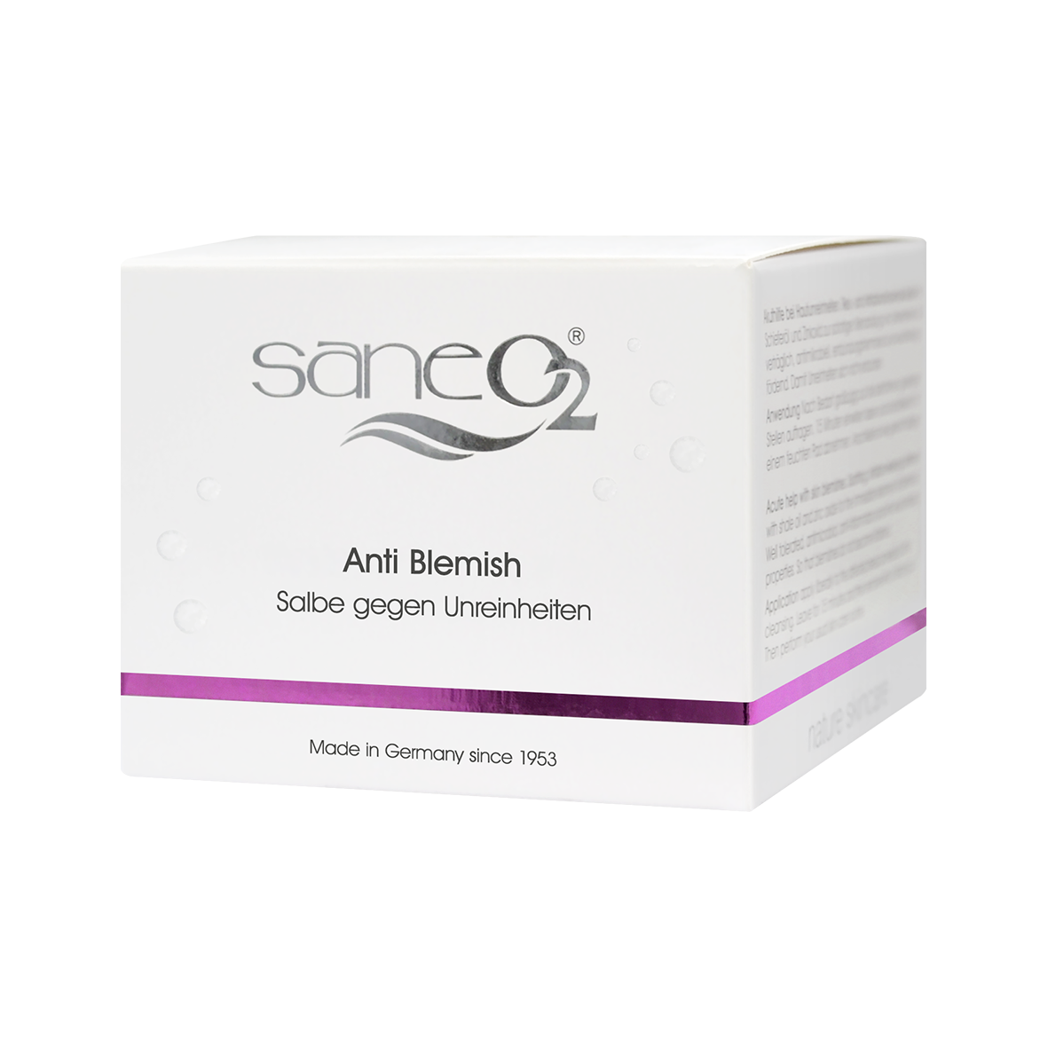 SaneO2® Anti Blemish Cream 15 ml - Anti Akne Creme