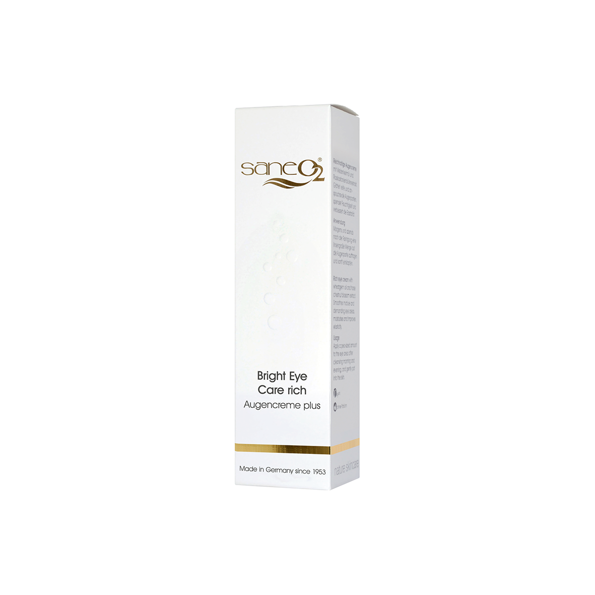 SaneO2® Bright Eye Care Rich 15 ml - Augencreme