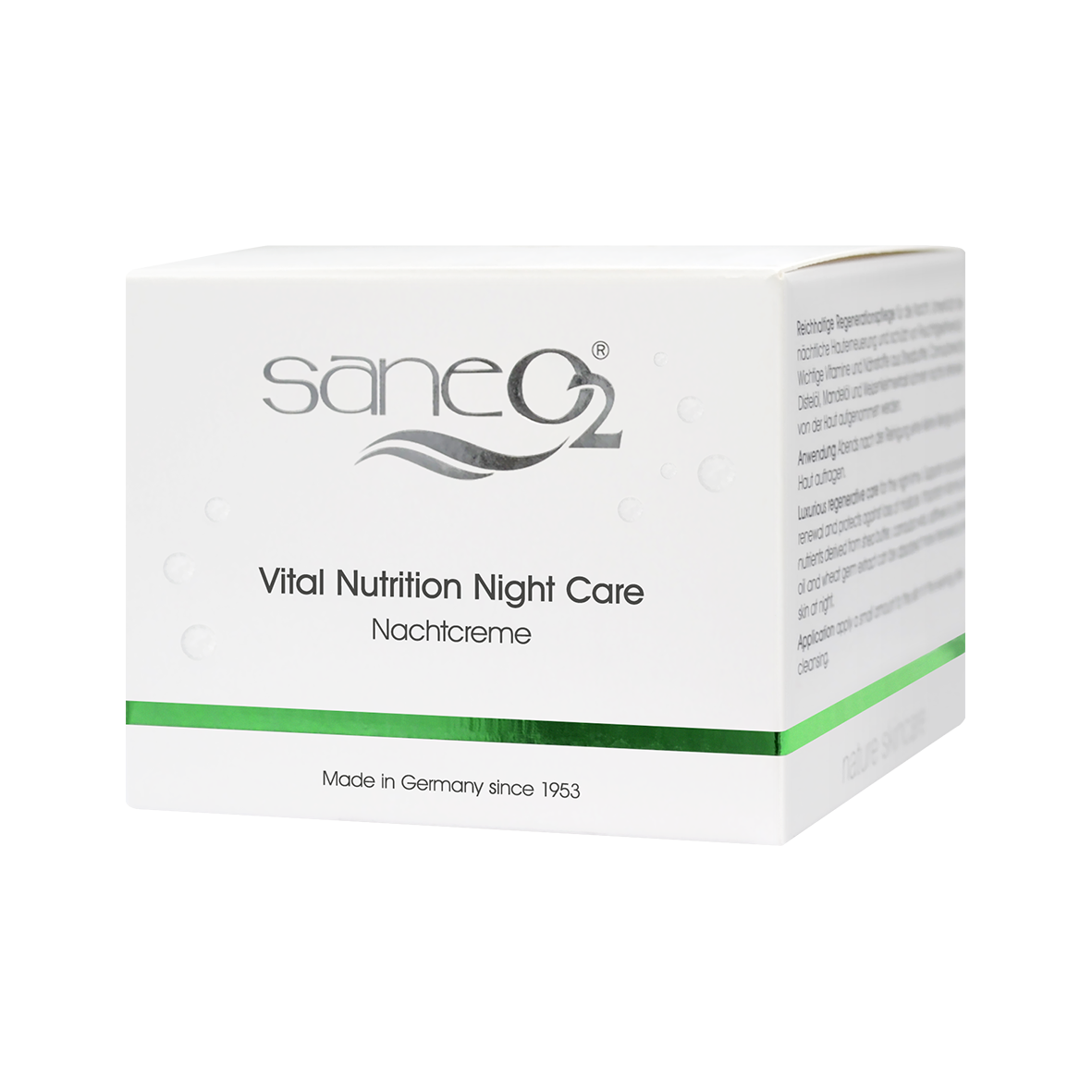 SaneO2® Vital Nutrition Night Care 50 ml - Nachtcreme
