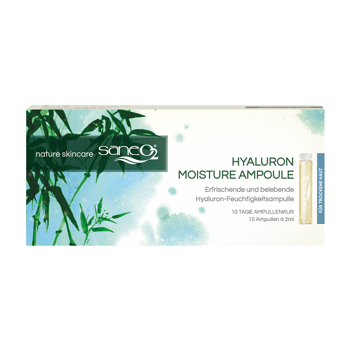 SaneO2® Hyaluron Moisture Ampulle 10 x 2 ml