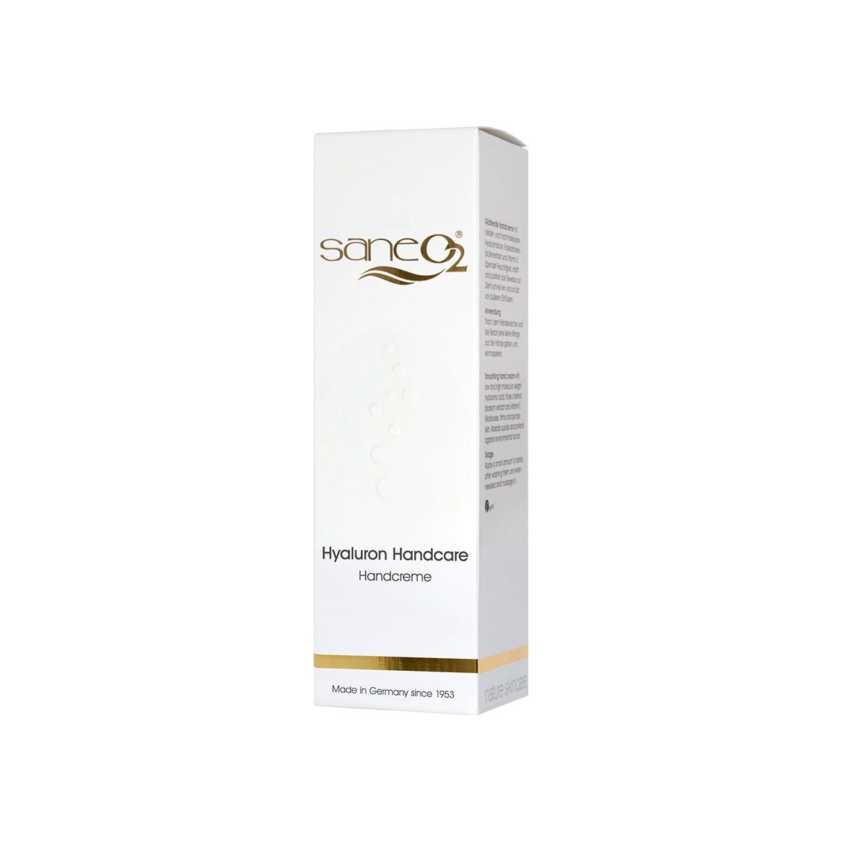 SaneO2® Hyaluron Handcare 30 ml - Handcreme