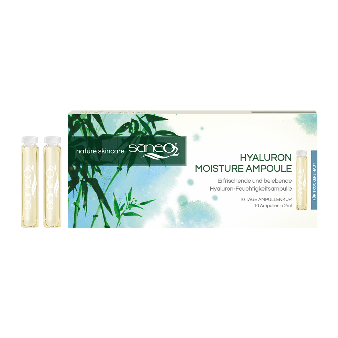 SaneO2® Hyaluron Moisture Ampulle 10 x 2 ml