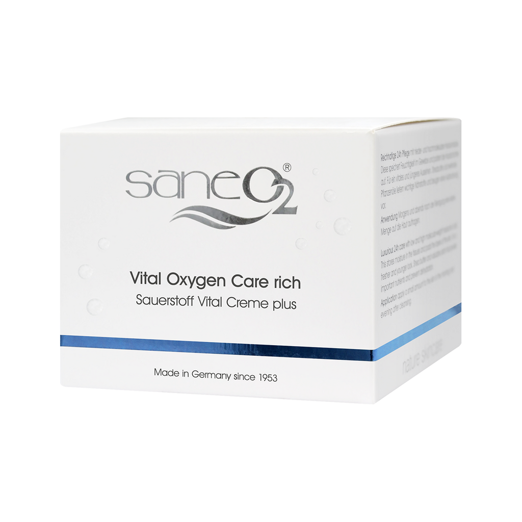 SaneO2® Vital Oxygen Care rich 50 ml -  Sauerstoffcreme plus