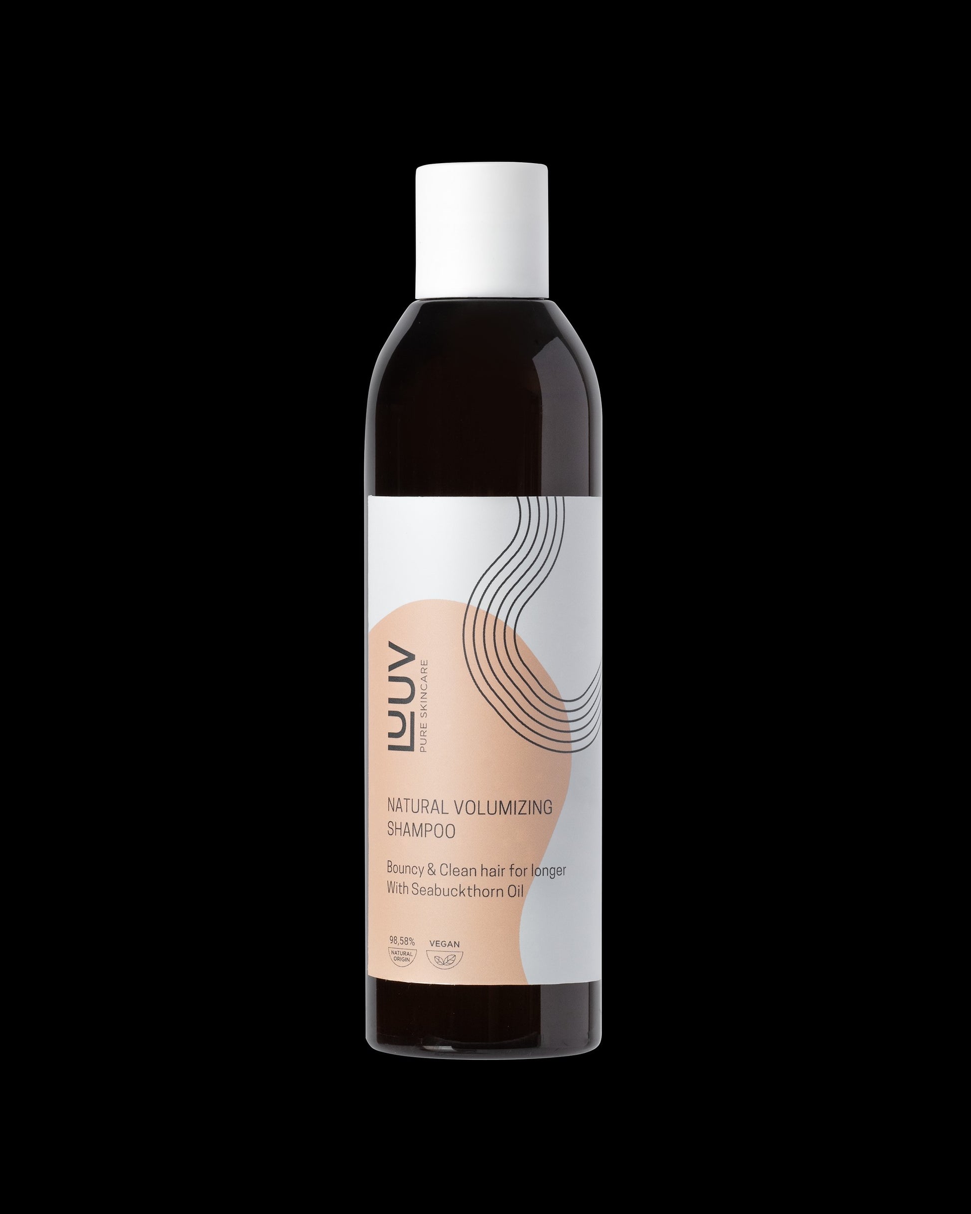 Natural Sea Buckthorn Shampoo, 250 ml, Sanddorn, vegan