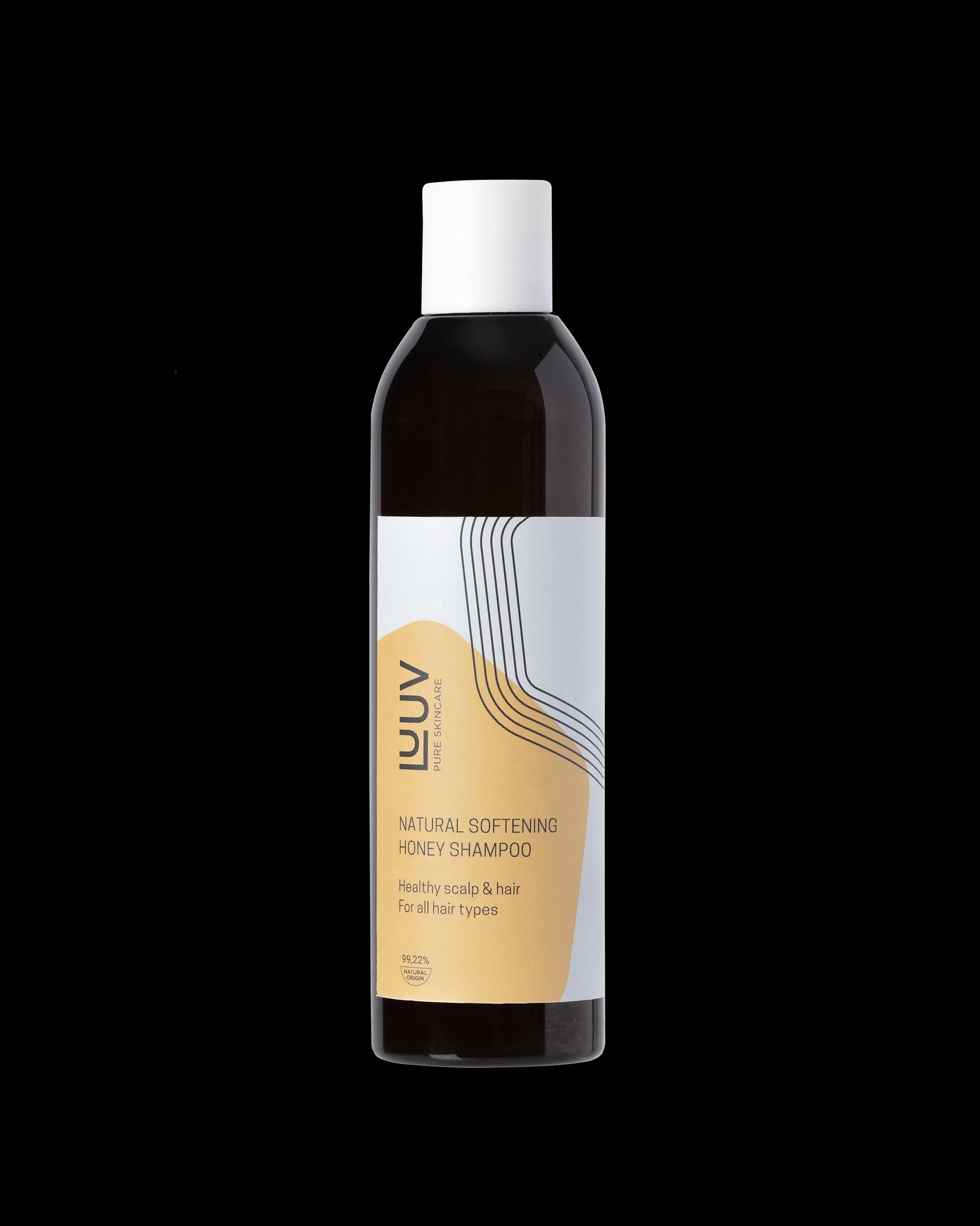 Natural Softening Honey Shampoo, 250 ml, naturkosmetik, cwc